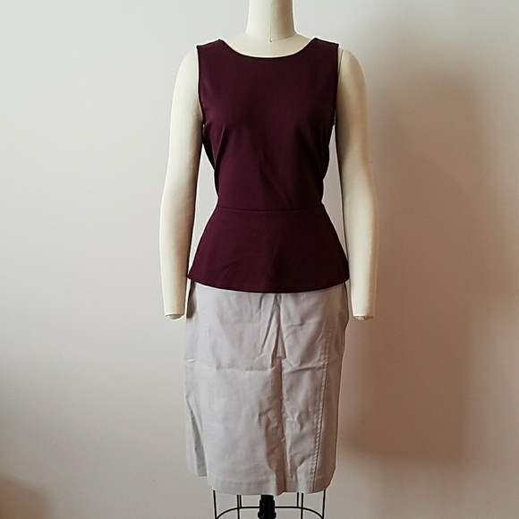NWT LOFT peplum top - Picture 1 of 2